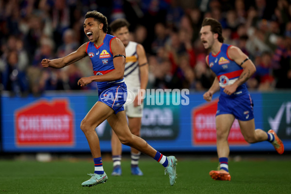AFL 2025 Round 24 - Western Bulldogs v Fremantle - A-61743182