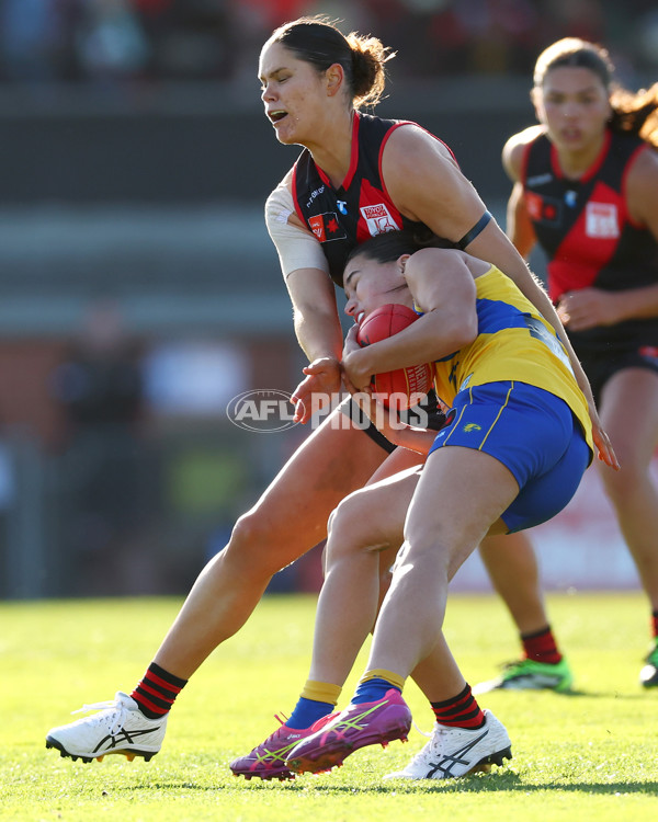 AFLW 2025 Round 02 - Essendon v West Coast - A-61743215