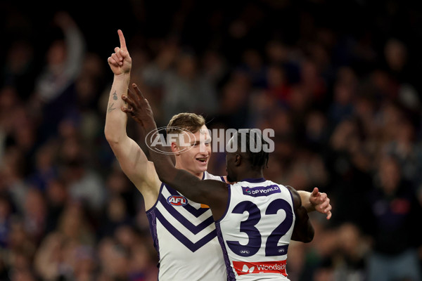 AFL 2025 Round 24 - Western Bulldogs v Fremantle - A-61744827