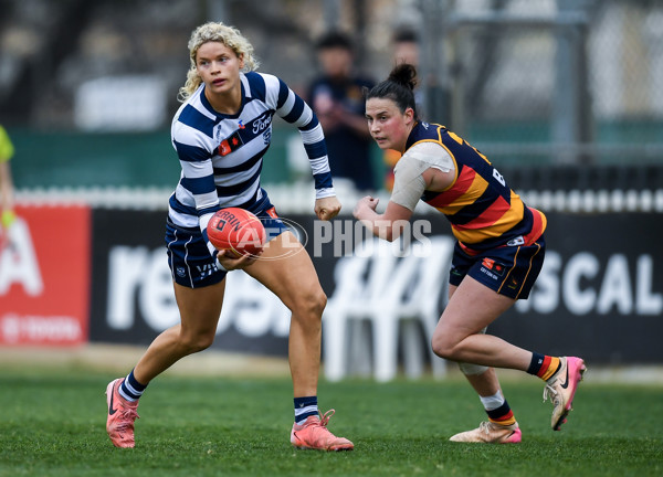AFLW 2025 Round 02 - Adelaide v Geelong - A-61746255