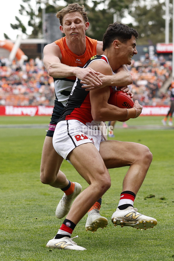 AFL 2025 Round 24 - GWS v St Kilda - A-61746277