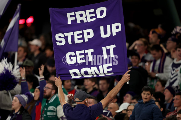 AFL 2025 Round 24 - Western Bulldogs v Fremantle - A-61746289