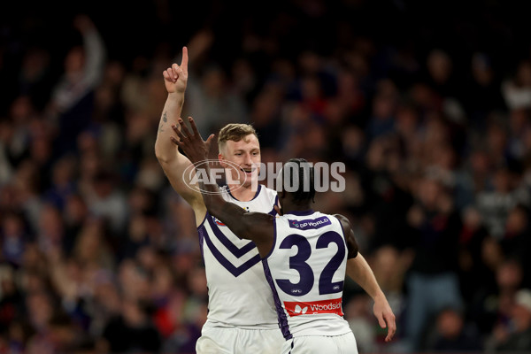 AFL 2025 Round 24 - Western Bulldogs v Fremantle - A-61746306