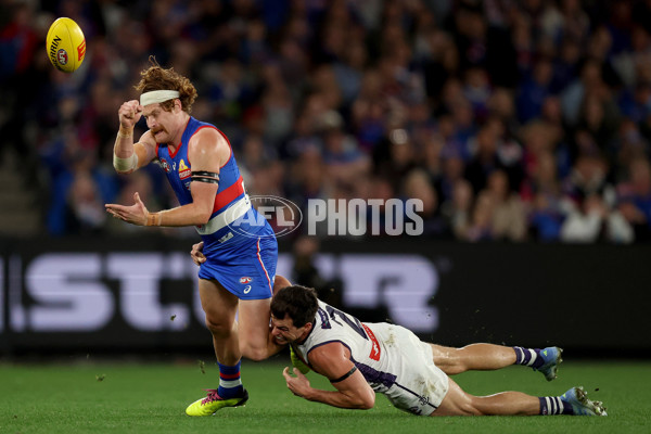 AFL 2025 Round 24 - Western Bulldogs v Fremantle - A-61746339
