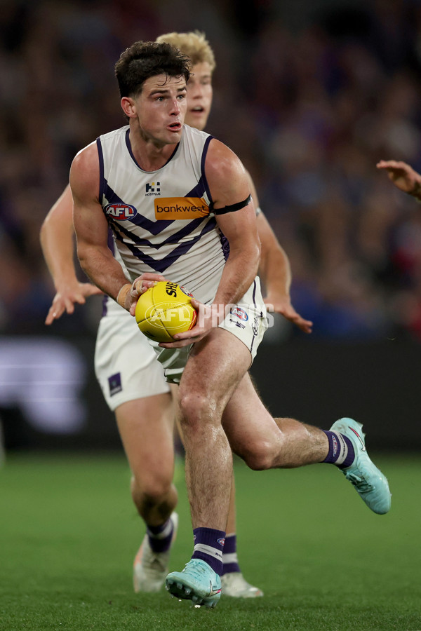 AFL 2025 Round 24 - Western Bulldogs v Fremantle - A-61746344