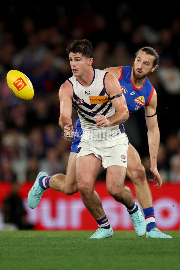 AFL 2025 Round 24 - Western Bulldogs v Fremantle - A-61747810