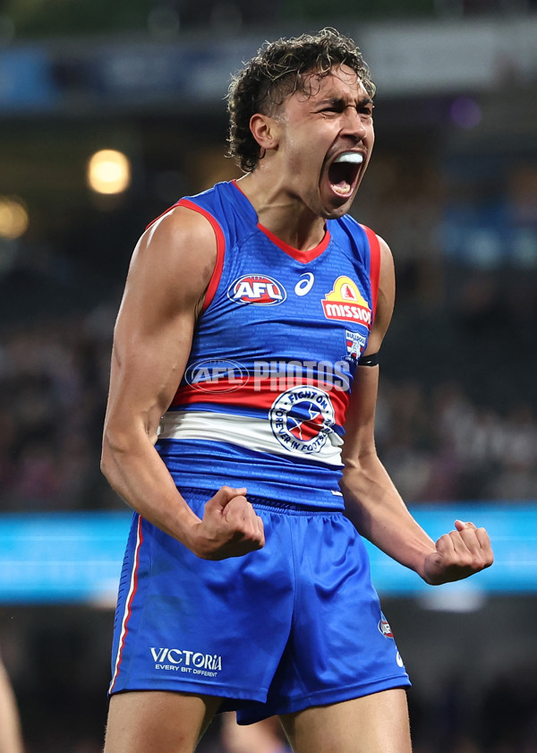 AFL 2025 Round 24 - Western Bulldogs v Fremantle - A-61747811