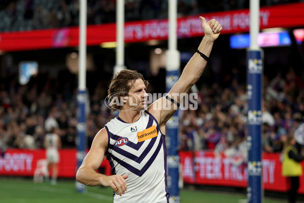 AFL 2025 Round 24 - Western Bulldogs v Fremantle - A-61747839