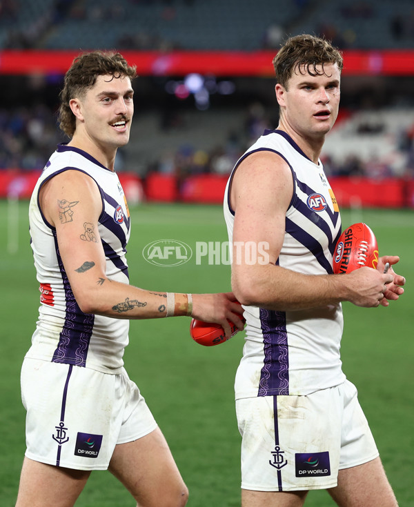 AFL 2025 Round 24 - Western Bulldogs v Fremantle - A-61747864