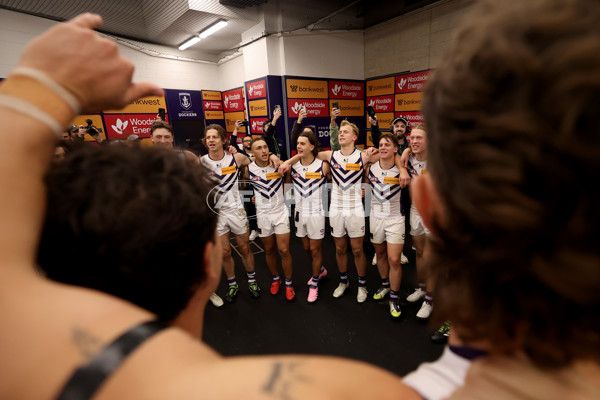 AFL 2025 Round 24 - Western Bulldogs v Fremantle - A-61748827