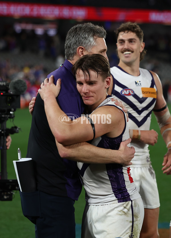 AFL 2025 Round 24 - Western Bulldogs v Fremantle - A-61750698