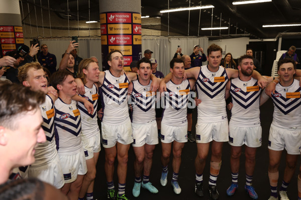 AFL 2025 Round 24 - Western Bulldogs v Fremantle - A-61750708