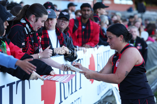 AFLW 2025 Round 02 - Essendon v West Coast - A-61753163