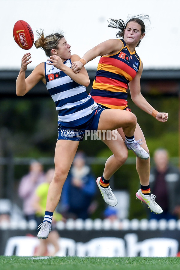 AFLW 2025 Round 02 - Adelaide v Geelong - A-61755876