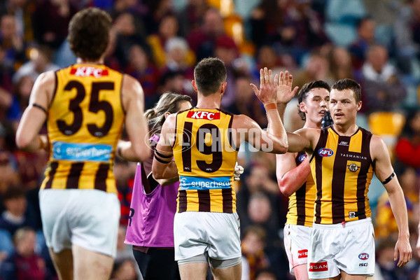 AFL 2025 Round 24 - Brisbane v Hawthorn - A-61760546