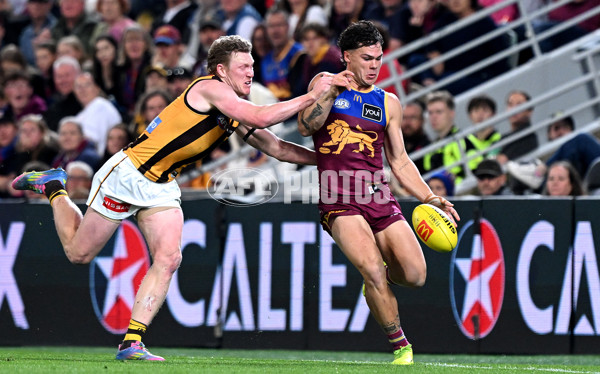 AFL 2025 Round 24 - Brisbane v Hawthorn - A-61760553