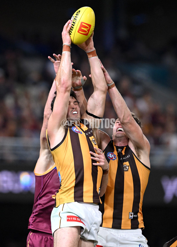 AFL 2025 Round 24 - Brisbane v Hawthorn - A-61760944