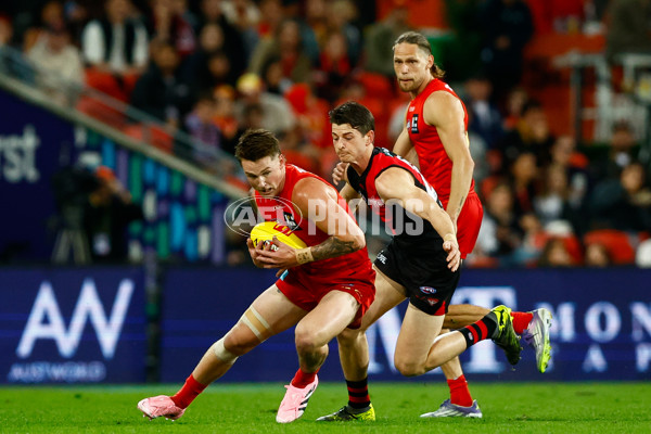 AFL 2025 Round 24 - Gold Coast v Essendon - A-61796018