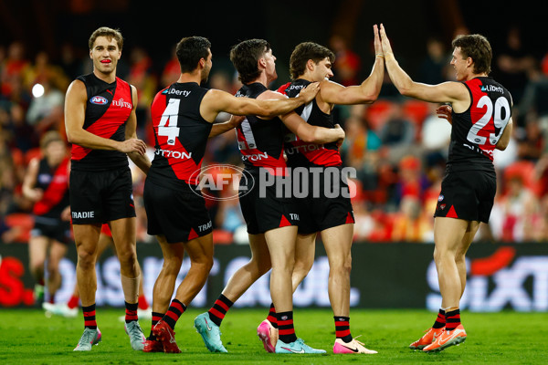 AFL 2025 Round 24 - Gold Coast v Essendon - A-61796019