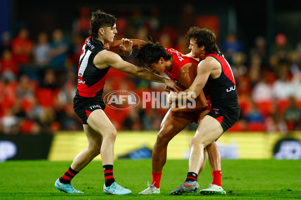 AFL 2025 Round 24 - Gold Coast v Essendon - A-61797557