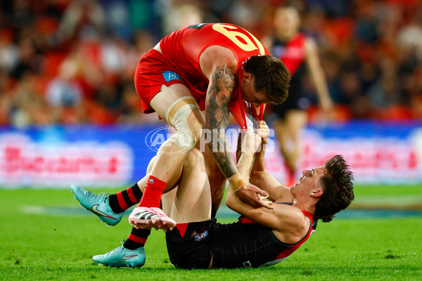 AFL 2025 Round 24 - Gold Coast v Essendon - A-61797598