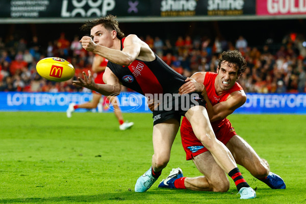 AFL 2025 Round 24 - Gold Coast v Essendon - A-61797616