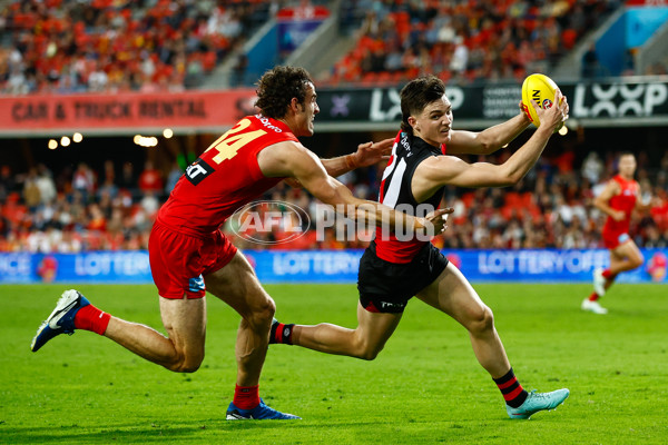 AFL 2025 Round 24 - Gold Coast v Essendon - A-61797620