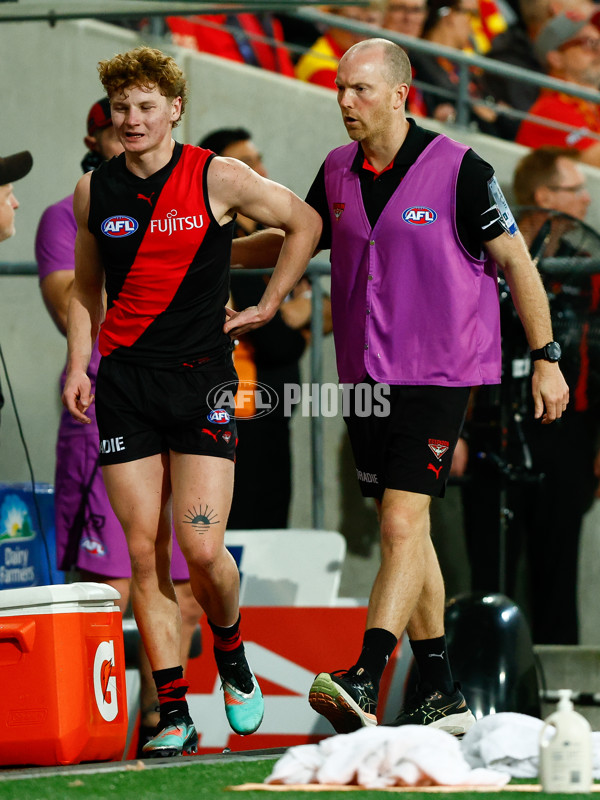 AFL 2025 Round 24 - Gold Coast v Essendon - A-61798305