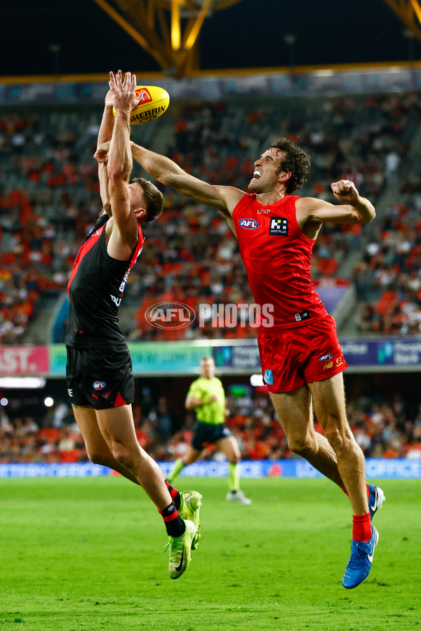 AFL 2025 Round 24 - Gold Coast v Essendon - A-61798308