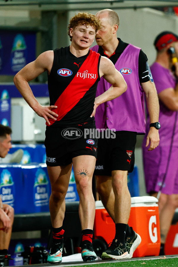 AFL 2025 Round 24 - Gold Coast v Essendon - A-61798309