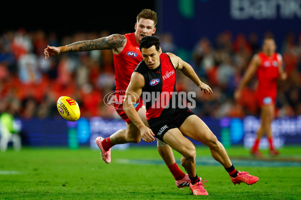 AFL 2025 Round 24 - Gold Coast v Essendon - A-61800420