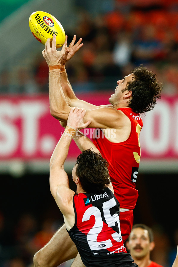 AFL 2025 Round 24 - Gold Coast v Essendon - A-61800479