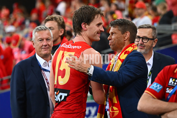 AFL 2025 Round 24 - Gold Coast v Essendon - A-61801081