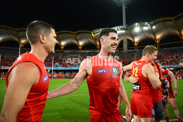 AFL 2025 Round 24 - Gold Coast v Essendon - A-61802815