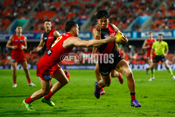 AFL 2025 Round 24 - Gold Coast v Essendon - A-61802890