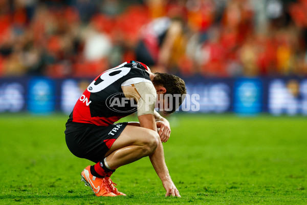 AFL 2025 Round 24 - Gold Coast v Essendon - A-61803424