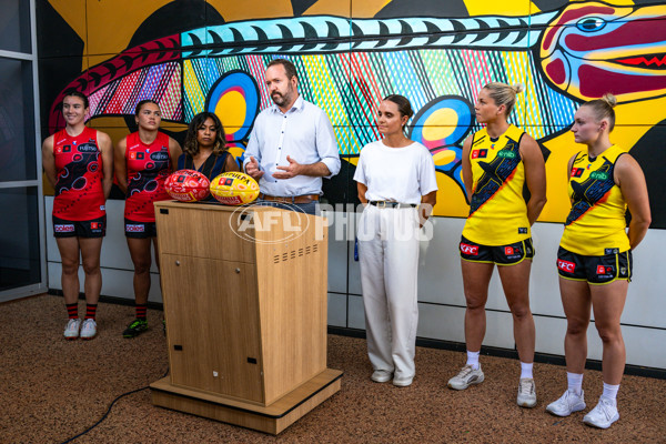 AFLW 2025 Media - Dreamtime in Darwin - A-61813677