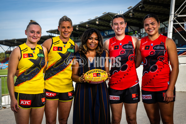 AFLW 2025 Media - Dreamtime in Darwin - A-61821299