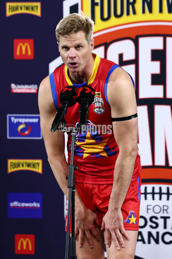 AFL 2025 Media - AFL Legends Match - A-61859695
