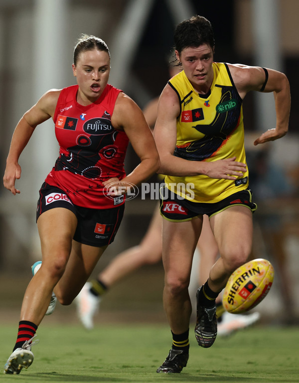 AFLW 2025 Round 03 - Richmond v Essendon - A-61921980