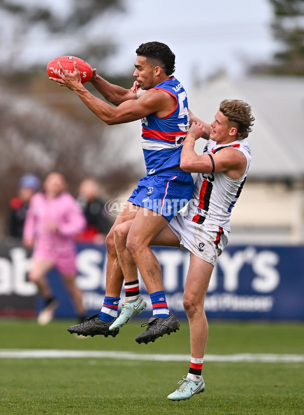 VFL 2025 Qualifying Final - Footscray Bulldogs v Frankston - A-62099119