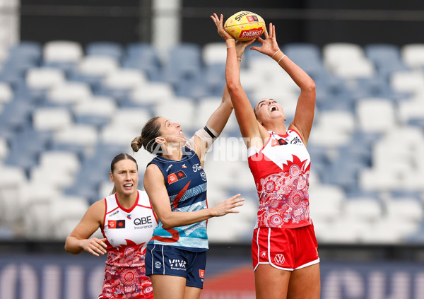 AFLW 2025 Round 03 - Geelong v Sydney - A-62104033
