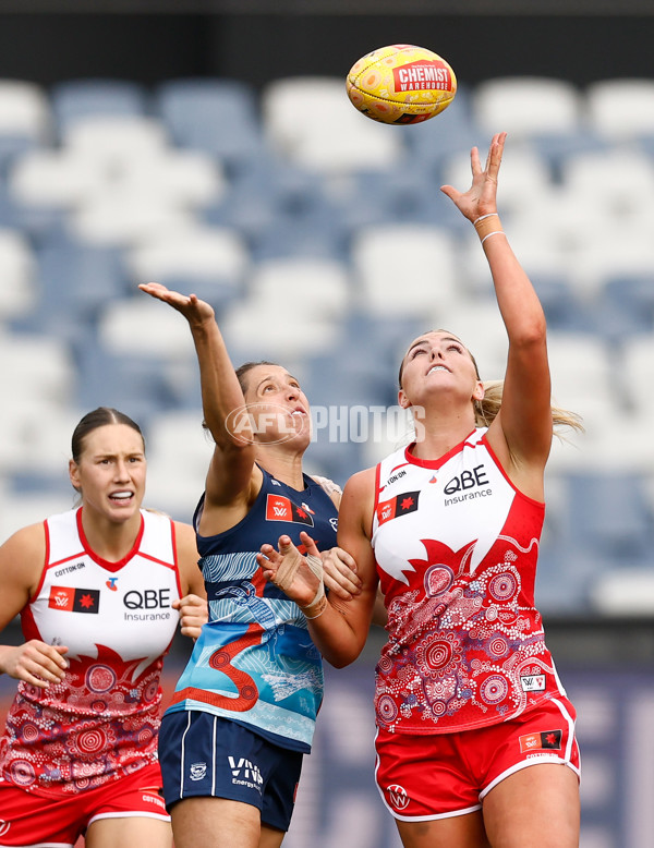 AFLW 2025 Round 03 - Geelong v Sydney - A-62104850