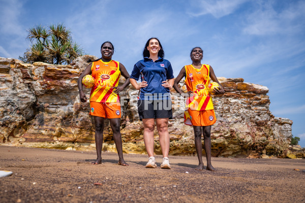 AFLW 2025 Media - Darwin Photo Opportunity 280825 - A-62159531