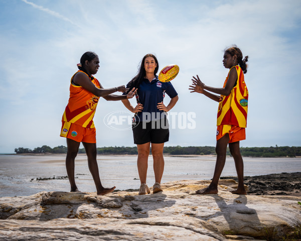 AFLW 2025 Media - Darwin Photo Opportunity 280825 - A-62159715
