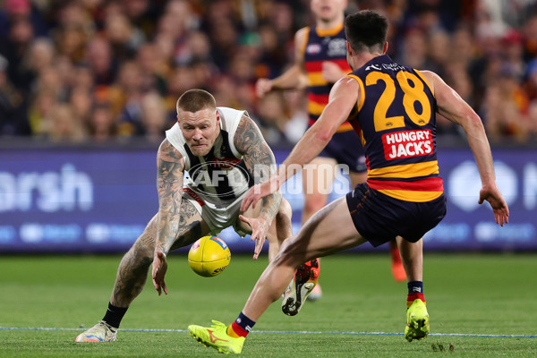 AFL 2025 First Qualifying Final - Adelaide v Collingwood - A-62228590