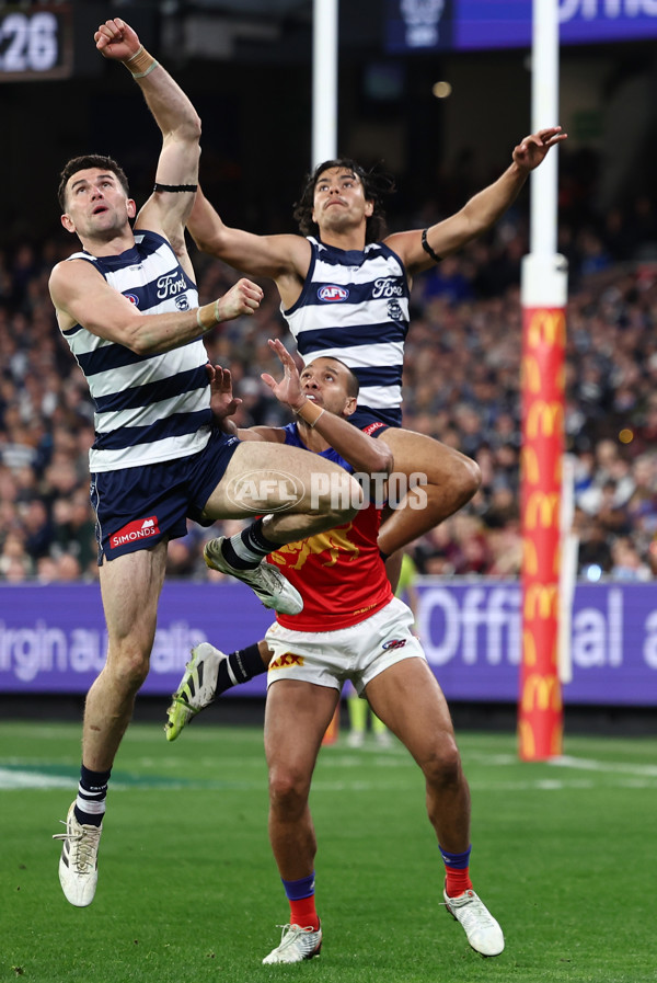 AFL 2025 Second Qualifying Final - Geelong v Brisbane - A-62246791