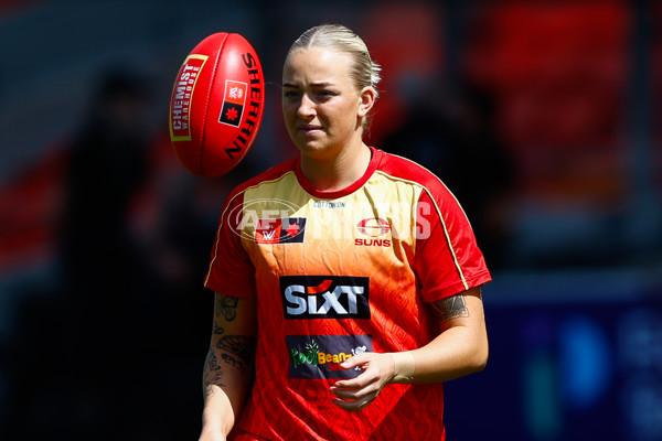 AFLW 2025 Round 04 - Gold Coast v GWS - A-62254509