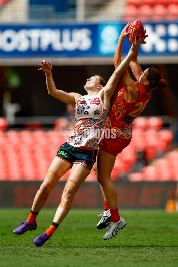 AFLW 2025 Round 04 - Gold Coast v GWS - A-62257347