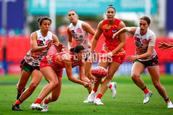 AFLW 2025 Round 04 - Gold Coast v GWS - A-62257376
